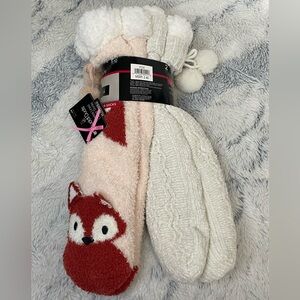 Cuddleduds slipper socks